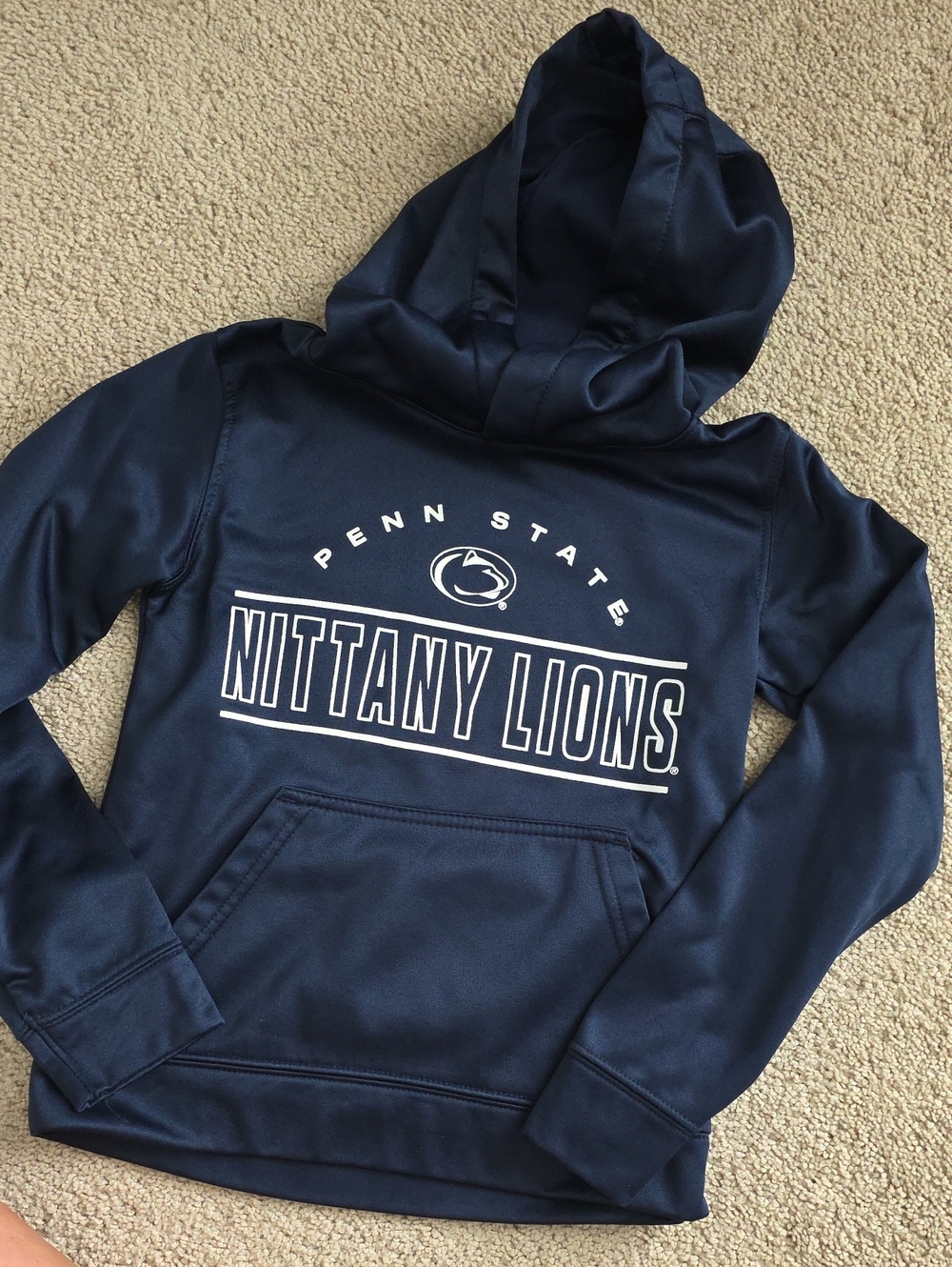 Nittany Lions Youth Navy Hoodie